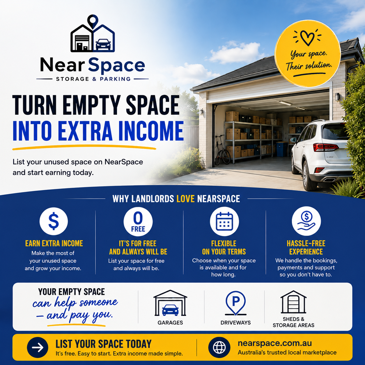 NearSpace Storage & Parking Marketplace